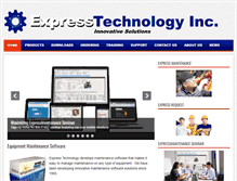 Tablet Screenshot of expresstechnology.com